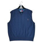 Reconditionn - pull tommy hilfiger torsad - taille xl - homme - marine