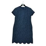 Reconditionné - robe femme en dentelle marine - taille s - femme - marine Reconditionné - robe femme en dentelle marine - taille s - femme - marine
