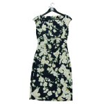 Reconditionn - robe femme floral - print marine - taille xs - femme - marine