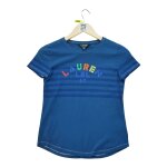 Reconditionn - t - shirt manches courtes femme bleu - taille xs - femme - bleu
