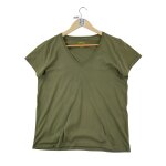 Reconditionn� - t - shirt manches courtes femme kaki - taille m - femme - kaki