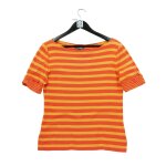 Reconditionn - t - shirt manches courtes femme orange - taille l - femme - orange