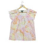 Reconditionn - t - shirt manches courtes femme rose - taille l - femme - rose