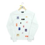 Reconditionn - t - shirt manches longues femme blanc - taille xs - femme - blanc