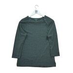 Reconditionn - t - shirt manches longues femme gris - taille l - femme - gris