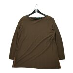 Reconditionn - t - shirt manches longues femme marron - taille xl - femme - marron