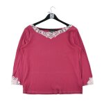 Reconditionn� - t - shirt manches longues femme rouge - taille l - femme - rouge