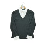 Reconditionn - t - shirt manches longues femme - taille l - femme - gris
