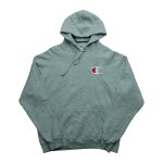 Reconditionn - sweat  capuche champion hoodie - taille l - homme - gris
