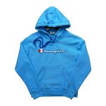 Reconditionn - sweat  capuche champion hoodie - taille xs - femme - bleu clair