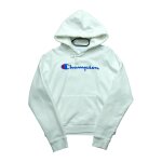 Reconditionn - sweat  capuche champion - taille m - femme - blanc