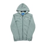 Reconditionn - sweat  capuche femme full zip gris - taille xs - femme - gris