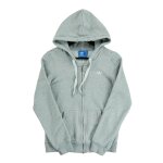 Reconditionn - sweat  capuche femme full zip gris - taille xs - femme - gris