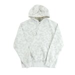 Reconditionn - sweat  capuche homme camo blanc - taille s - homme - blanc