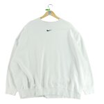 Reconditionn - sweat femme over - oversized blanc - taille m - femme - blanc