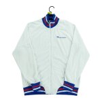 Reconditionné - veste polaire champion life terry warm up - taille l - homme - blanc Reconditionné - veste polaire champion life terry warm up - taille l - homme - blanc