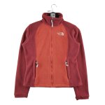 Reconditionn� - veste polaires femme manches longues rouge the north face - col montant - taille xl - ...