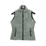 Reconditionné - veste polaire femme réversible gris - taille s - femme - gris Reconditionné - veste polaire femme réversible gris - taille s - femme - gris