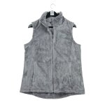 Reconditionn - veste polaire femme upcycling osito - taille l - femme - gris