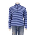 Reconditionn� - veste polaire femme vintage bleu - taille m - femme - bleu