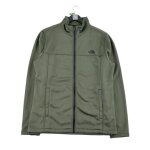 Reconditionn� - veste polaire homme tnf kaki - taille m - homme - kaki