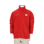 Reconditionn� - veste polaire homme wisconsin badgers - taille l - homme - rouge
