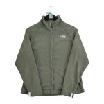 Reconditionn - veste polaire the north face - taille l - femme - marron
