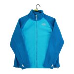Reconditionn - veste polaire the north face - taille l - femme - turquoise