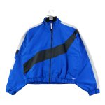 Reconditionn� - veste de surv�tement femme bleu - taille xs - femme - bleu