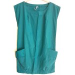 Robe 3 suisses coton taille 38 vert meraude