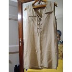 Robe beige 42 / 44 camaeu.