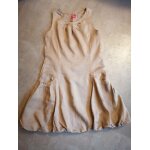Robe beige foncé taille 38 blanche porte Robe beige foncé taille 38 blanche porte