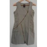 Robe beige � zip sans manche. jennyfer. taille 38