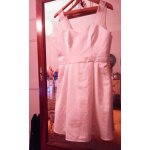 Robe blanche bretelles translucides  c?urs 38 m naf naf.