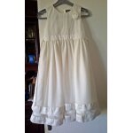 Robe blanche crmonie taille 10 - 12 ans in extenso . .