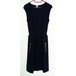 Robe bleu marine sans manches. esprit. viscose. elasthanne. taille 38