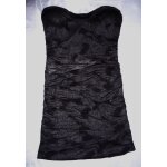 Robe bustier noire et grise. jennyfer. taille 38
