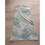 Robe bustier sans bretelles blanche imprime fougres les 3 suisses 34