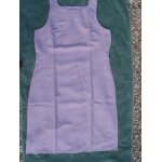 Robe camaeu mauve clair ,  bretelles, taille 40