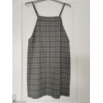 Robe carreaux gris et noirs 34 xs kiabi neuve