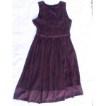 Robe de crmonie , h&m , couleur prune, sans manches, taille 40