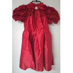 Robe de c�r�monie rouge fille - 4 ans