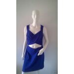 Robe chic bleu roi morgan taille 40 neuve Robe chic bleu roi morgan taille 40 neuve