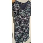 Robe col en v, camaïeu Robe col en v, camaïeu