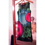 Robe colore haut voile translucide 36 s desigual.