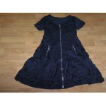 Robe cop copine noire, effet froiss� taille s tbe