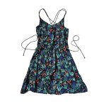 Robe courte imprime vgtaux taille xs