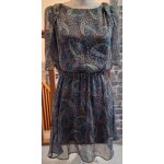 Robe courte au motif cachemire
