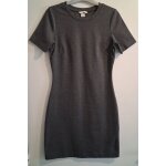 Robe courte moulante grise