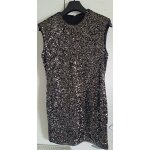 Robe courte  sequins, sans manches ikks 42